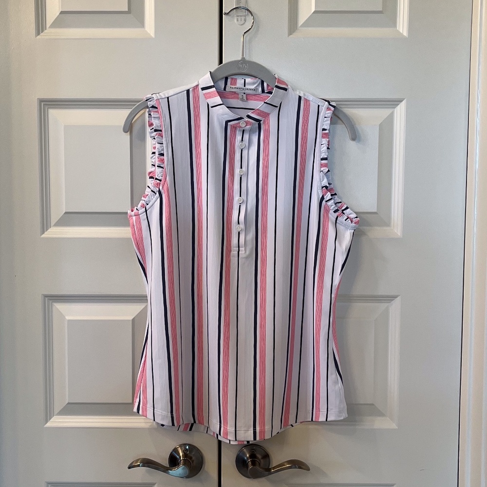 FAIRWAY & GREENE Sleeveless Golf Top   SZ MED